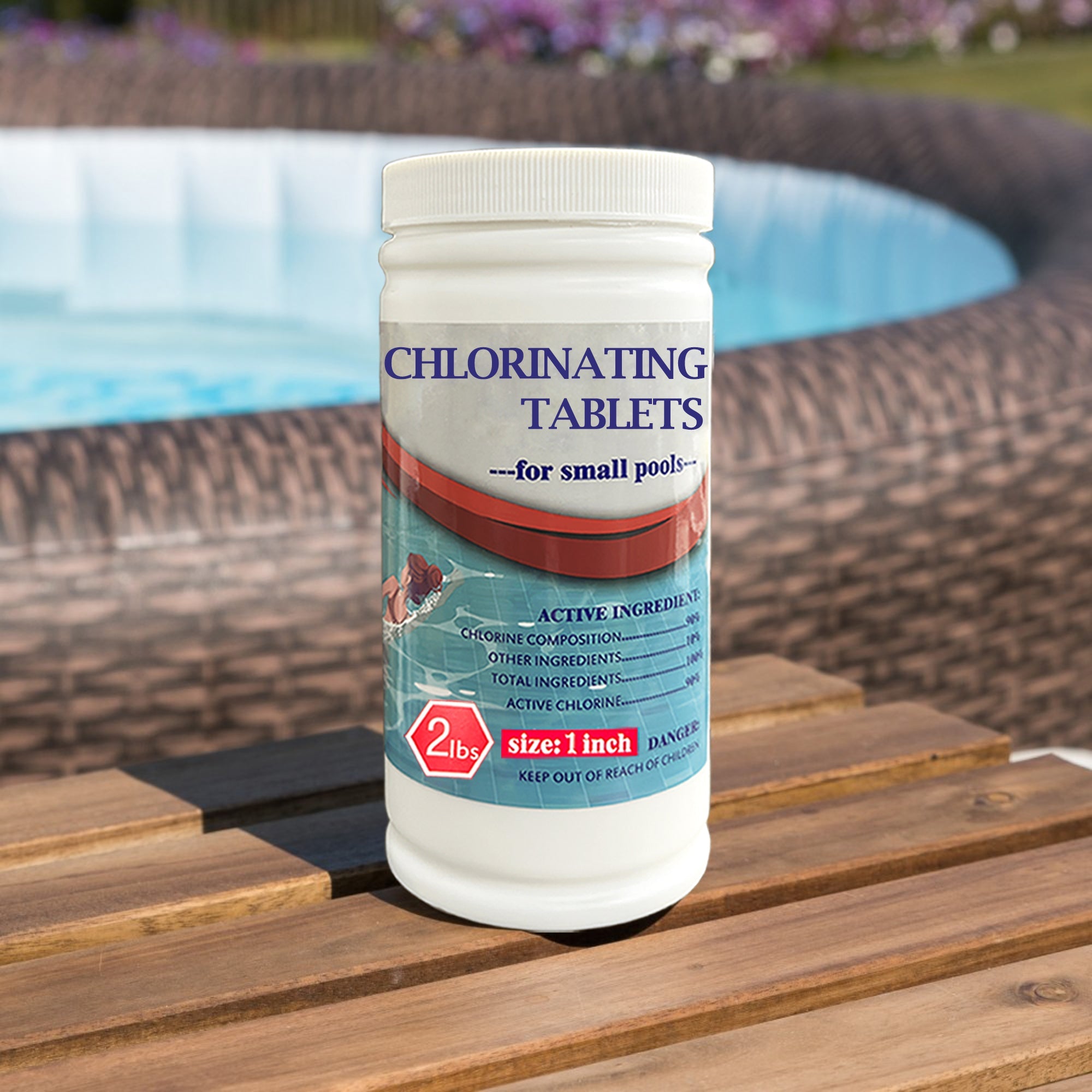 Poolclever 1 inch Chlorine tablets