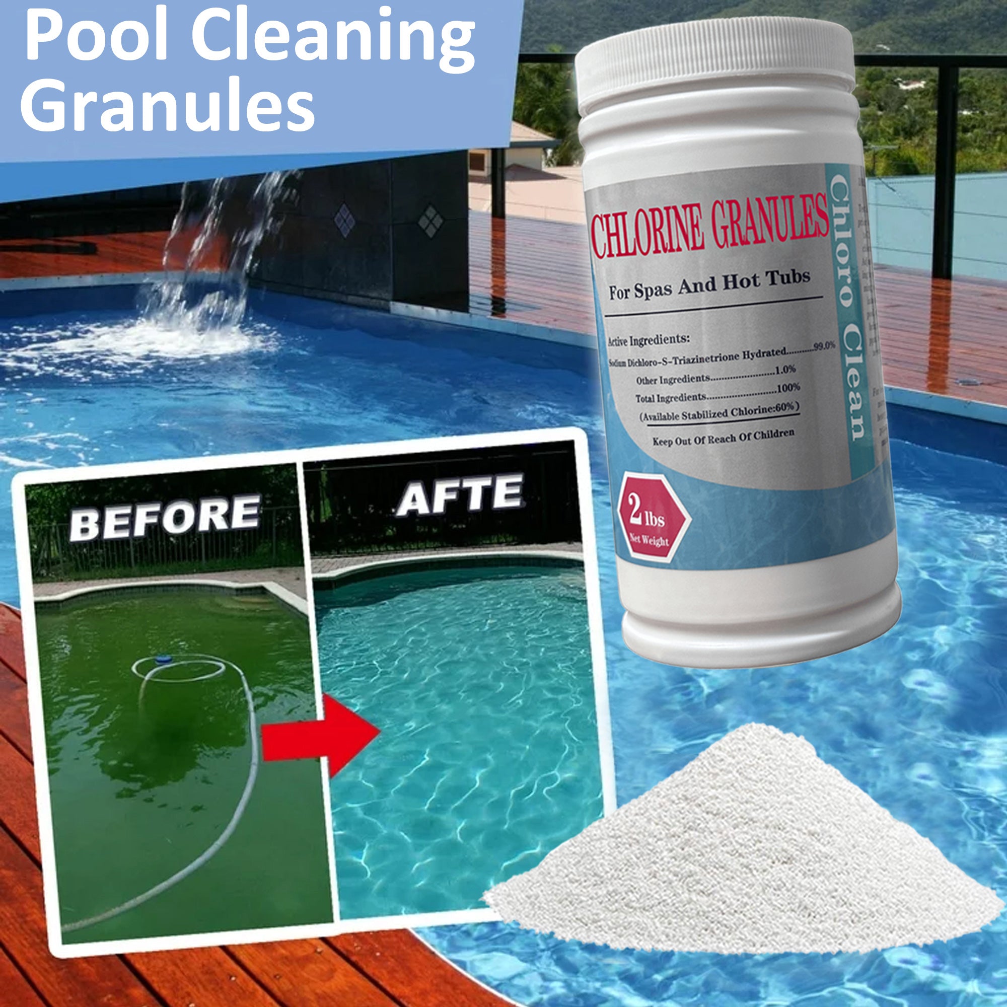 use-granules-to-make-pool-clean